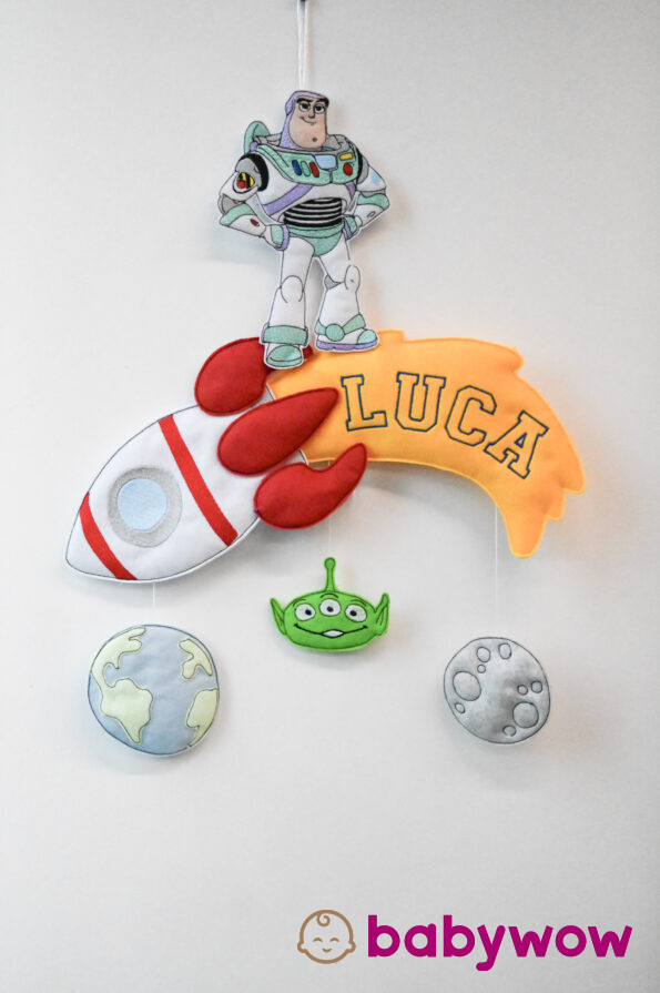 Fiocco nascita Buzz Lightyear Toy Story